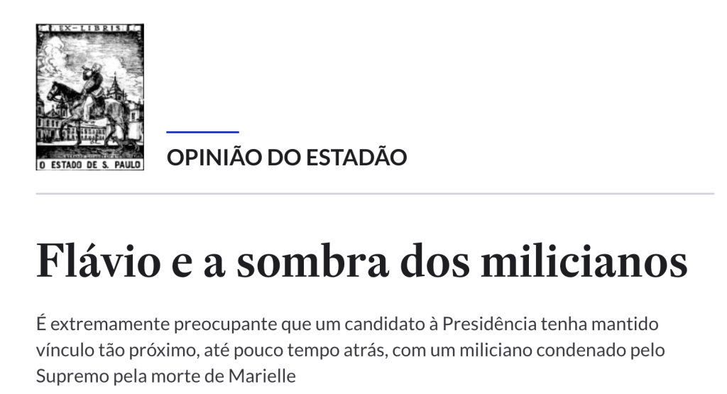 Editorial Estado de S. Paulo
