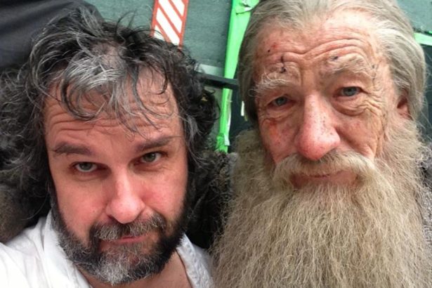 Peter Jackson e Ian McKellen (foto: reprodução/ Instagram)