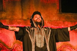 The Weeknd em São Paulo (Foto: Wagner Meier/Getty Images)