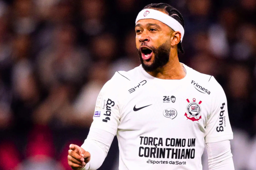 Corinthians anunciou a saída de Depay para priorizar financeiro do clube.