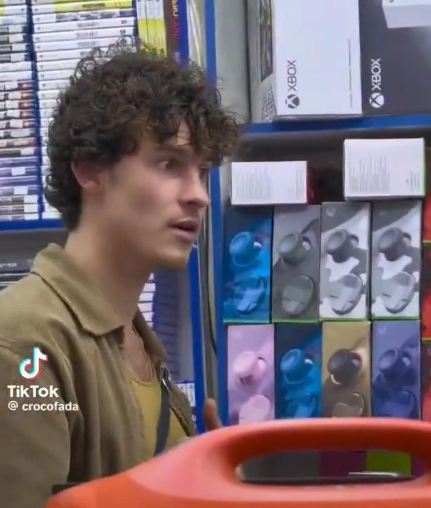 Shawn Mendes em São Paulo — Foto: Reprodução/TikTok