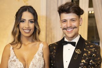 Gabi Brandt e Saulo Poncio (Foto: Reprodução/Instagram)