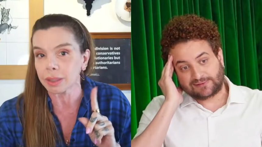 Penélope Nova e Felipe Reis (Foto: Youtube)
