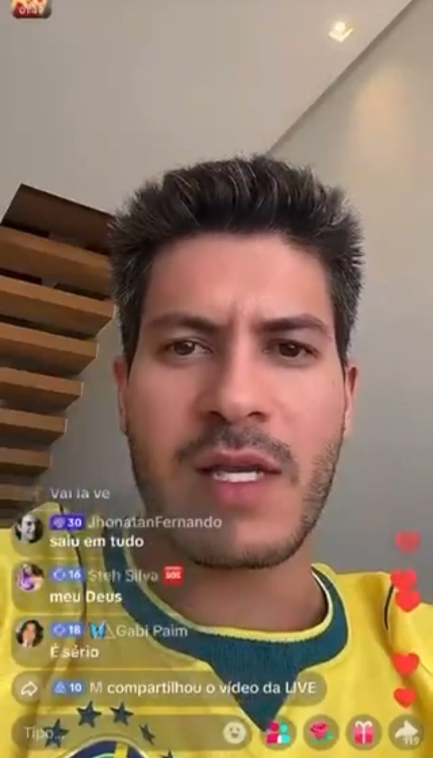 Reprodução: Tik Tok @arthuraguiar