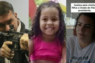 Flávio Bolsonaro, Ana Clara e Cristiane (Foto: Montagem/ Instagram)