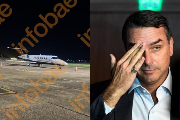 Flávio Bolsonaro deixa o Brasil