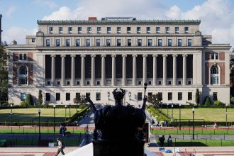 Campus da Universidade Columbia em Nova York
